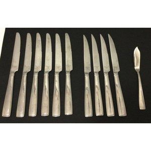 Reed & Barton 18/10 Stainless Silverware Benson Butter And Steak Knife